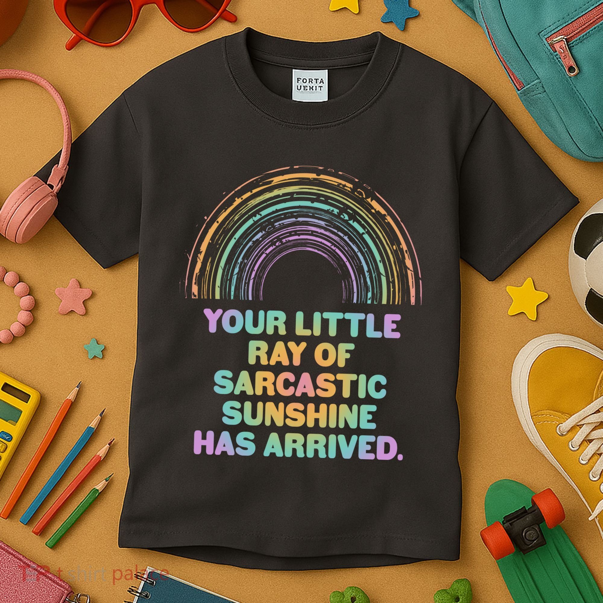 Funny Your Little Ray Of Sarcastic Sunshine Has Arrived Kids T-Shirt