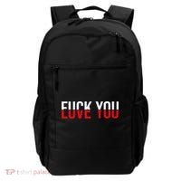 Fuck You Love You Love And Hate Backpack thumb 0