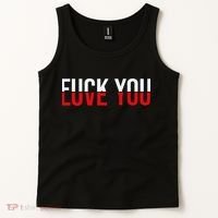Fuck You Love You Love And Hate Tank Top thumb 2