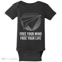 Free Your Mind Free Your Life Baby Bodysuit thumb 0