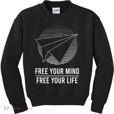 Free Your Mind Free Your Life Kids Sweatshirt