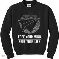Free Your Mind Free Your Life Kids Sweatshirt thumb 0