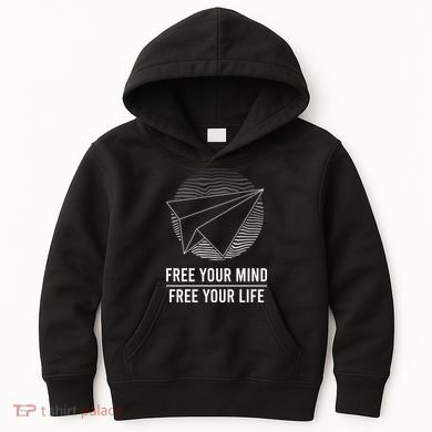Free Your Mind Free Your Life Kids Hoodie
