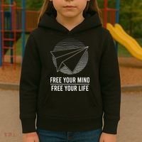 Free Your Mind Free Your Life Kids Hoodie thumb 3