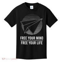 Free Your Mind Free Your Life Kids T-Shirt thumb 0