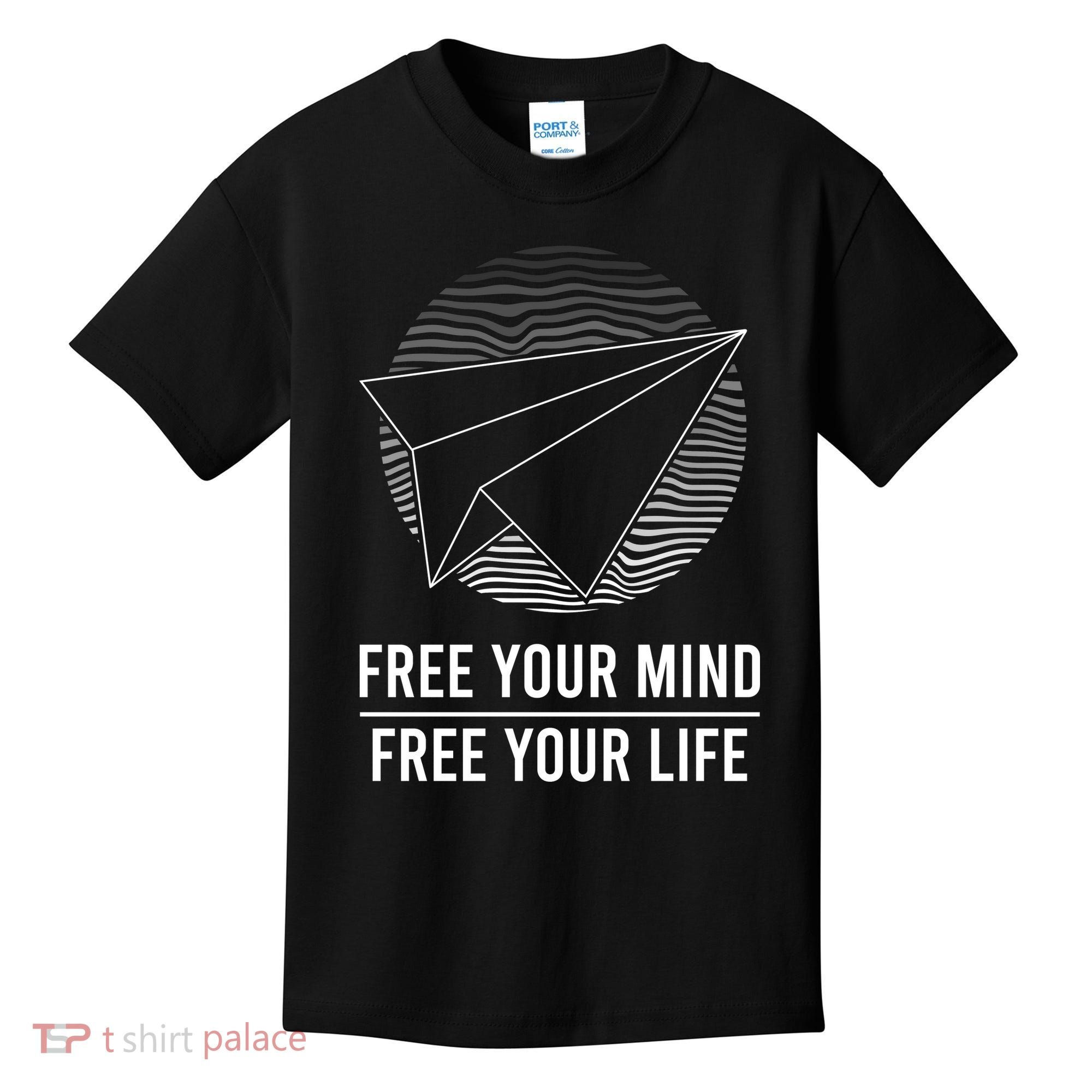 Free Your Mind Free Your Life Kids T-Shirt