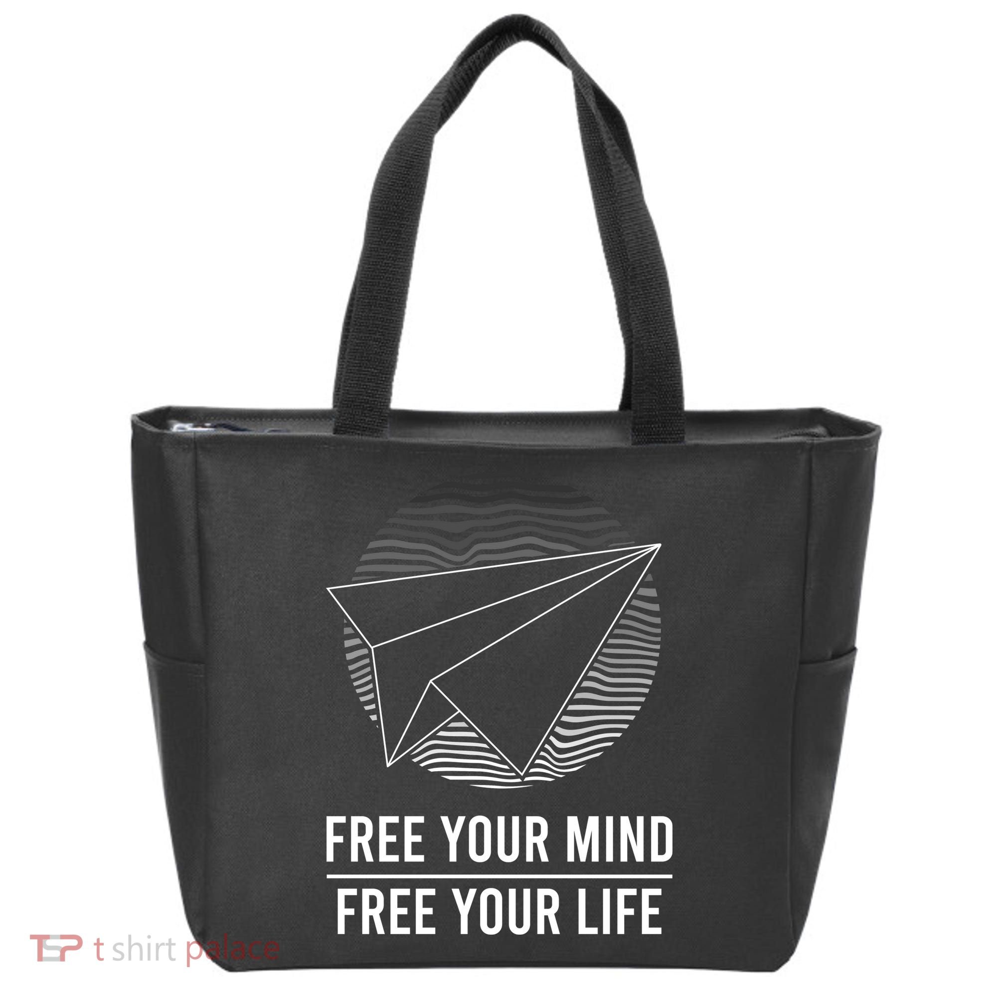 Free Your Mind Free Your Life Tote Bag