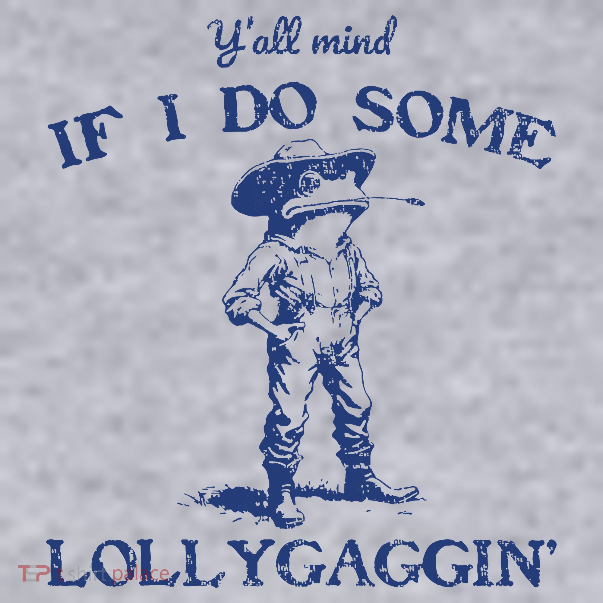 Funny Yall Mind If I Do Some Lollygagging Cowboy Frog Women's Sweatshirt