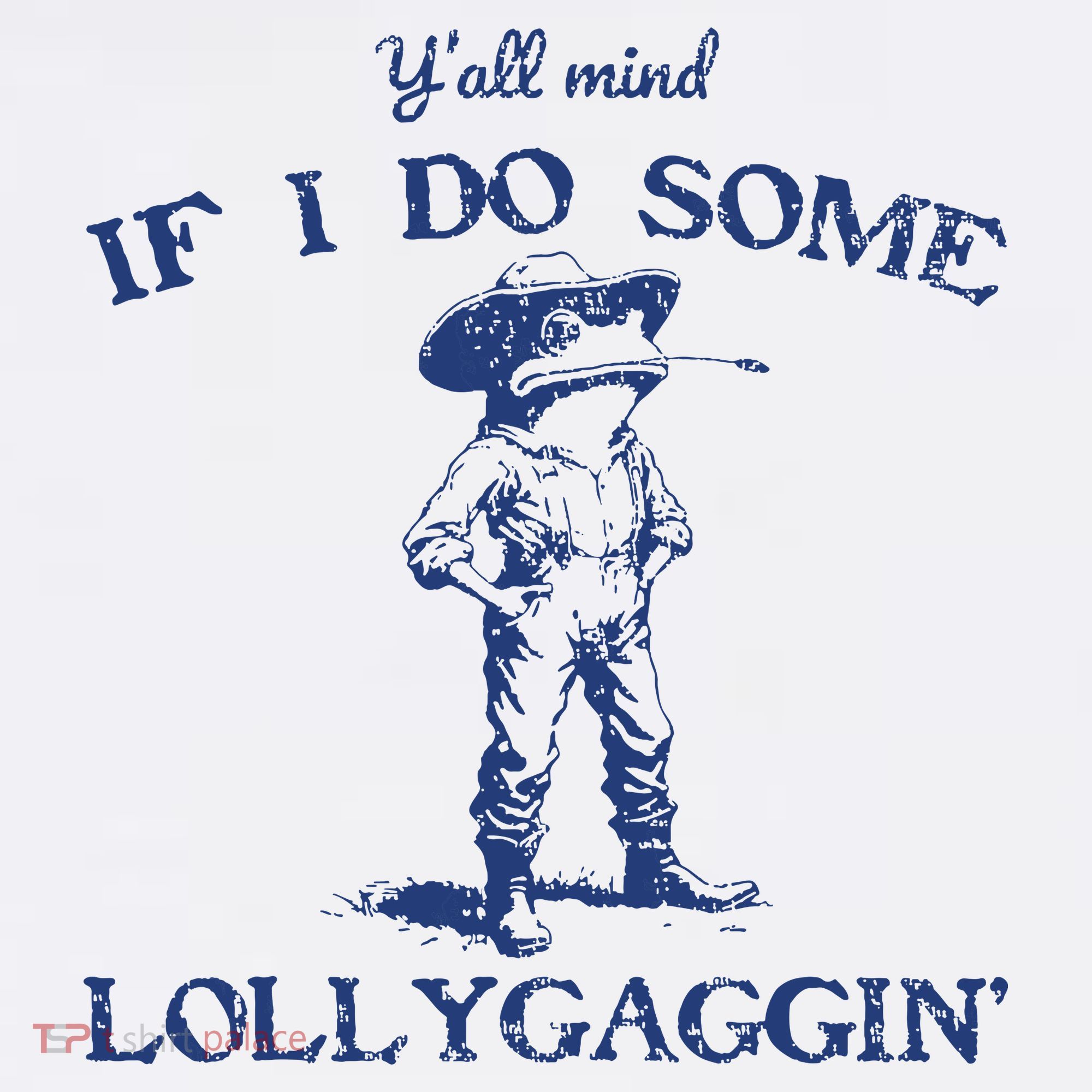 Funny Yall Mind If I Do Some Lollygagging Cowboy Frog Beanie