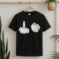 Fuck You Middle Finger Pointing Fuk You F.uck You T-Shirt thumb 2