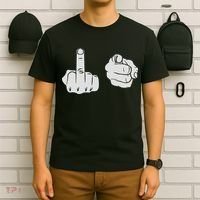Fuck You Middle Finger Pointing Fuk You F.uck You T-Shirt thumb 6
