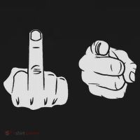 Fuck You Middle Finger Pointing Fuk You F.uck You Women's Tank Top thumb 5
