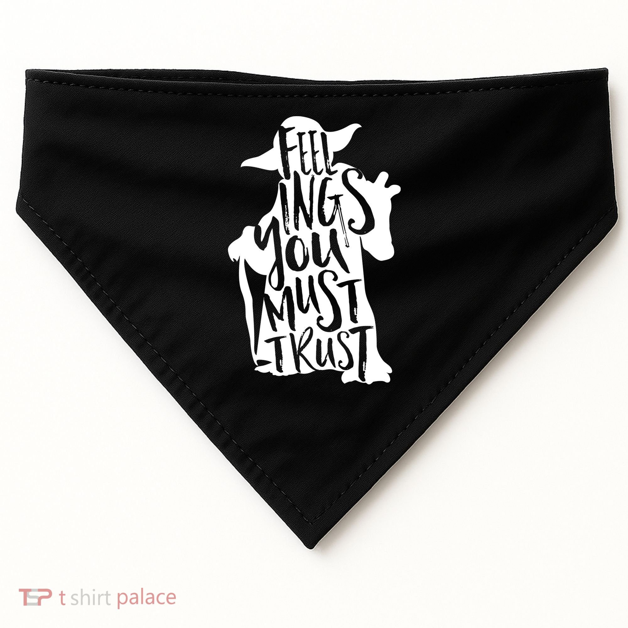 Feelings You Must Trust USA-Made Doggie Bandana