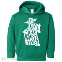 Feelings You Must Trust Toddler Hoodie thumb 0