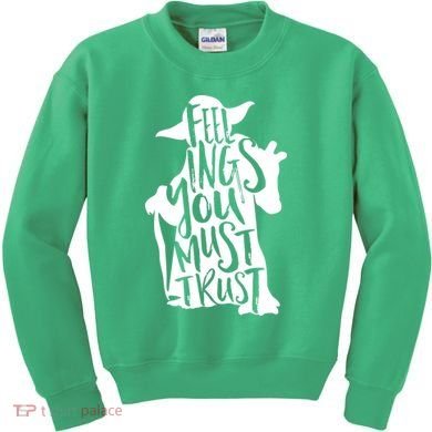 Feelings You Must Trust Kids Sweatshirt