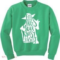 Feelings You Must Trust Kids Sweatshirt thumb 0