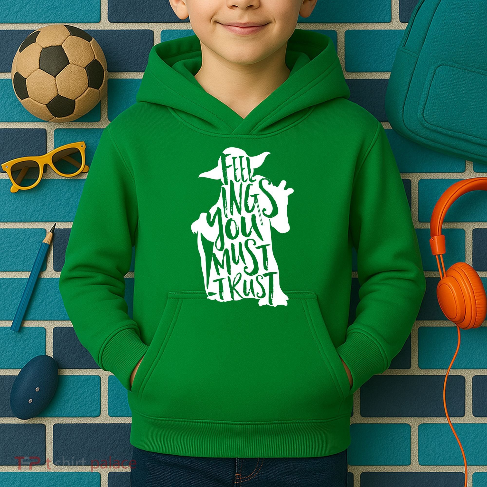 Feelings You Must Trust Kids Hoodie