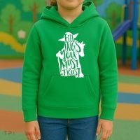 Feelings You Must Trust Kids Hoodie thumb 3
