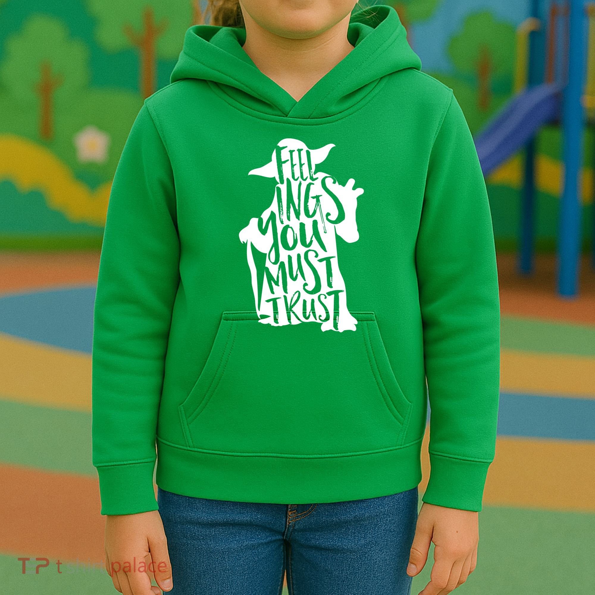 Feelings You Must Trust Kids Hoodie