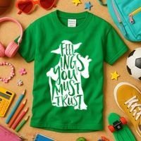 Feelings You Must Trust Kids T-Shirt thumb 3