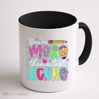 Funny Youre More Than A Test Score Testing Day Teacher Coffee Mug thumb 1