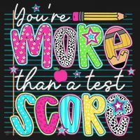 Funny Youre More Than A Test Score Testing Day Teacher Toddler Hoodie thumb 2