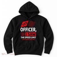 Funny Yes Officer Muscle Car Speedlimit Gears Mechanic Hoodie thumb 0