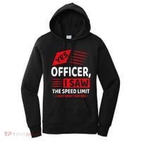 Funny Yes Officer Muscle Car Speedlimit Gears Mechanic Women's Hoodie thumb 0