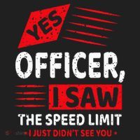 Funny Yes Officer Muscle Car Speedlimit Gears Mechanic Hat thumb 2