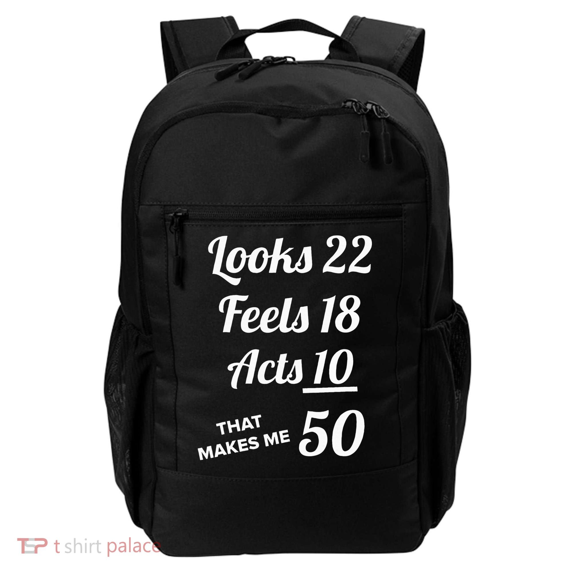 Fifty Years Old Birthday Present For 50 Year Old Backpack
