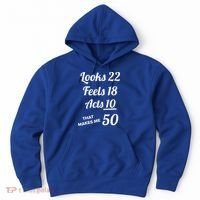 Fifty Years Old Birthday Present For 50 Year Old Hoodie thumb 0