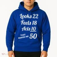 Fifty Years Old Birthday Present For 50 Year Old Hoodie thumb 2