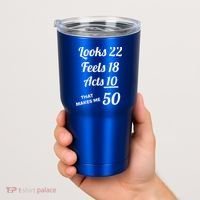 Fifty Years Old Birthday Present For 50 Year Old Tumbler thumb 2