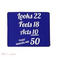 Fifty Years Old Birthday Present For 50 Year Old Mousepad thumb 0