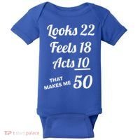 Fifty Years Old Birthday Present For 50 Year Old Baby Bodysuit thumb 0