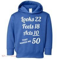 Fifty Years Old Birthday Present For 50 Year Old Toddler Hoodie thumb 0
