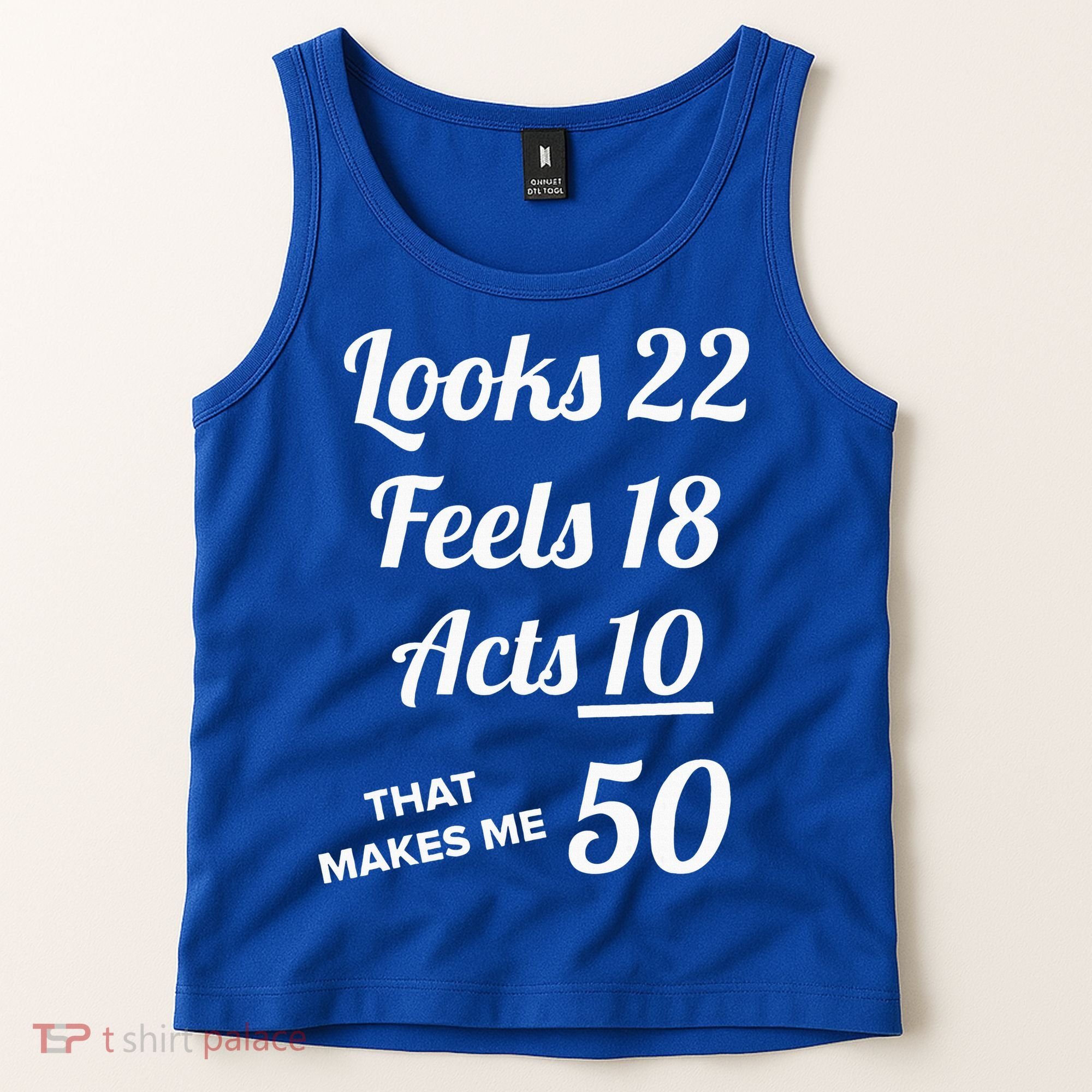 Fifty Years Old Birthday Present For 50 Year Old Tank Top