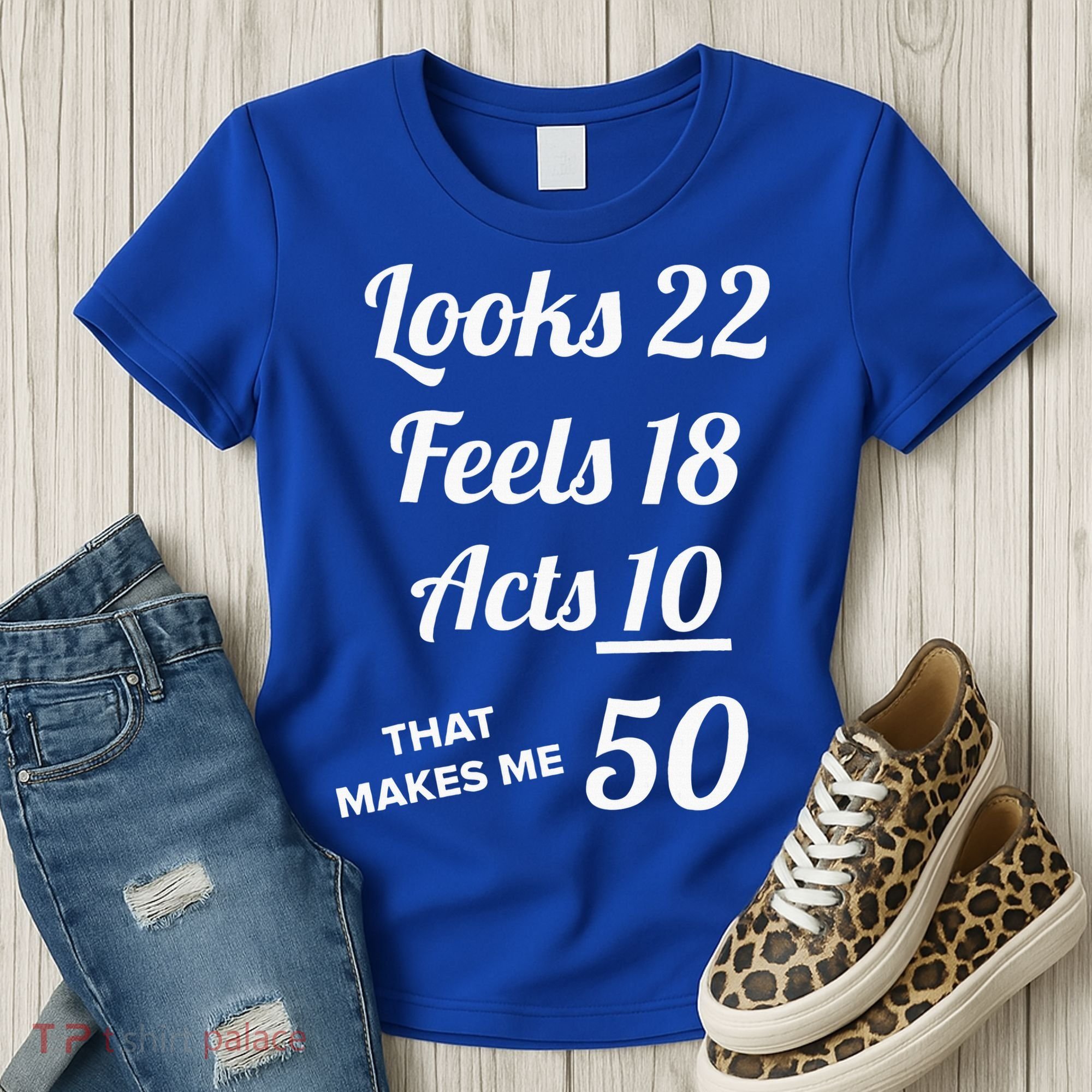 Fifty Years Old Birthday Present For 50 Year Old Women's T-Shirt