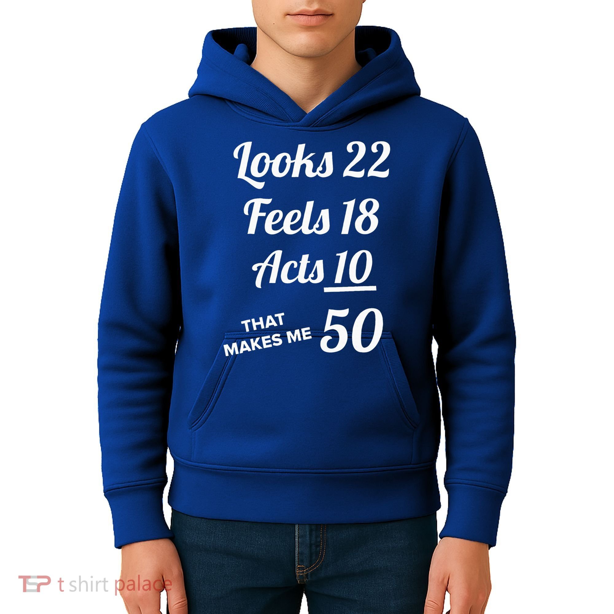 Fifty Years Old Birthday Present For 50 Year Old Kids Hoodie