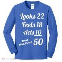 Fifty Years Old Birthday Present For 50 Year Old Kids Long Sleeve Shirt thumb 0