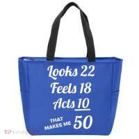 Fifty Years Old Birthday Present For 50 Year Old Tote Bag thumb 0