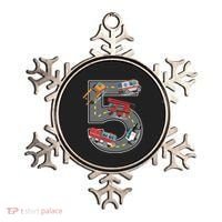 Five Year Old 5th Birthday Fire Truck Ambulance Police Car Ornament thumb 0