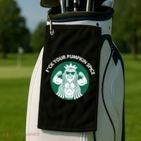 Fuck Your Pumpkin Spice Golf Towel thumb 2