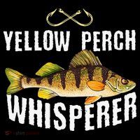 Funny Yellow Perch Fishing Freshwater Fisherman Graphic Coffee Mug thumb 5