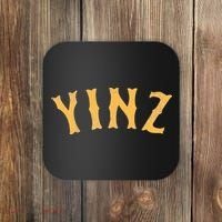 Funny Yinz Pittsburgh Pennsylvania Yinzer Souvenir Coaster thumb 0