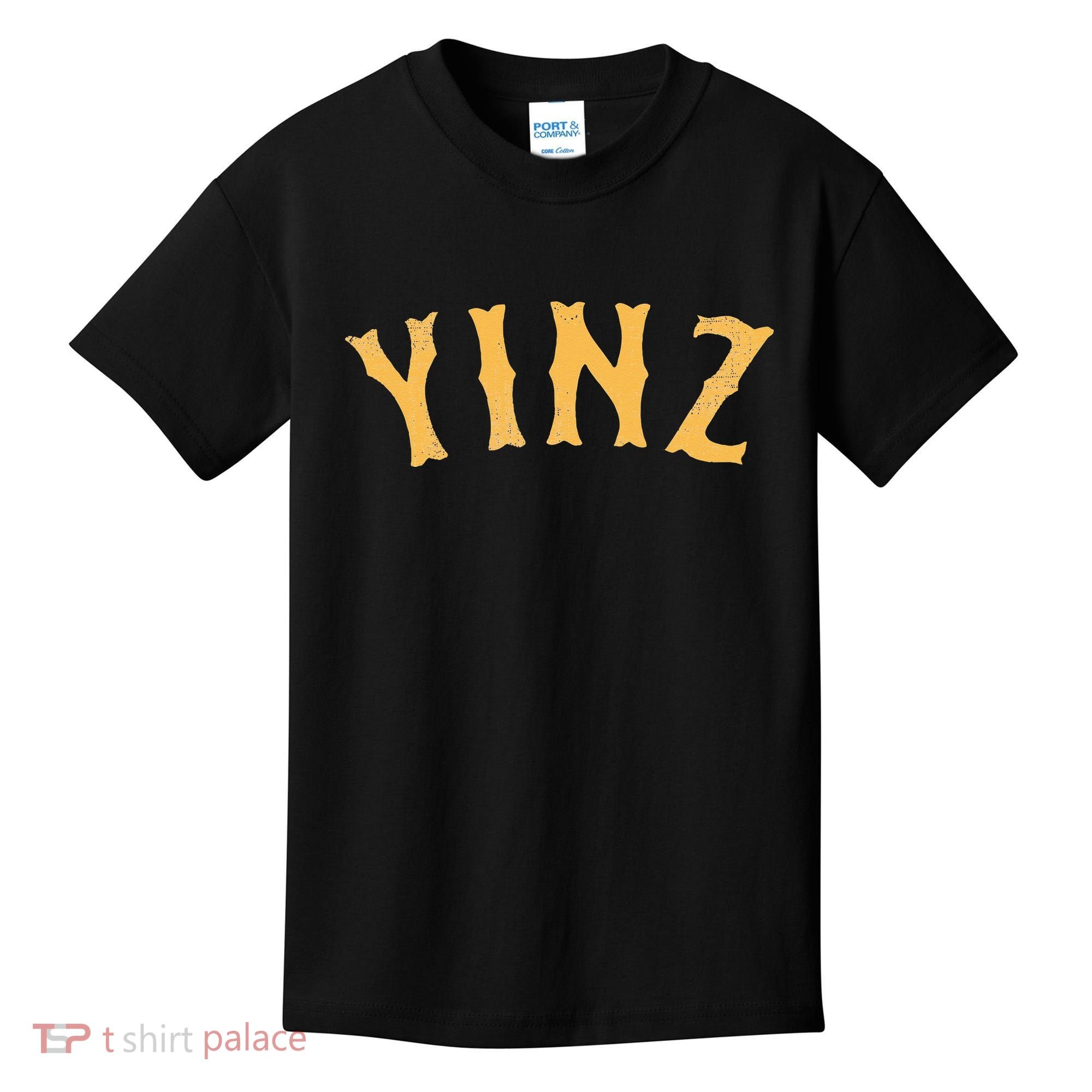 Funny Yinz Pittsburgh Pennsylvania Yinzer Souvenir Kids T-Shirt