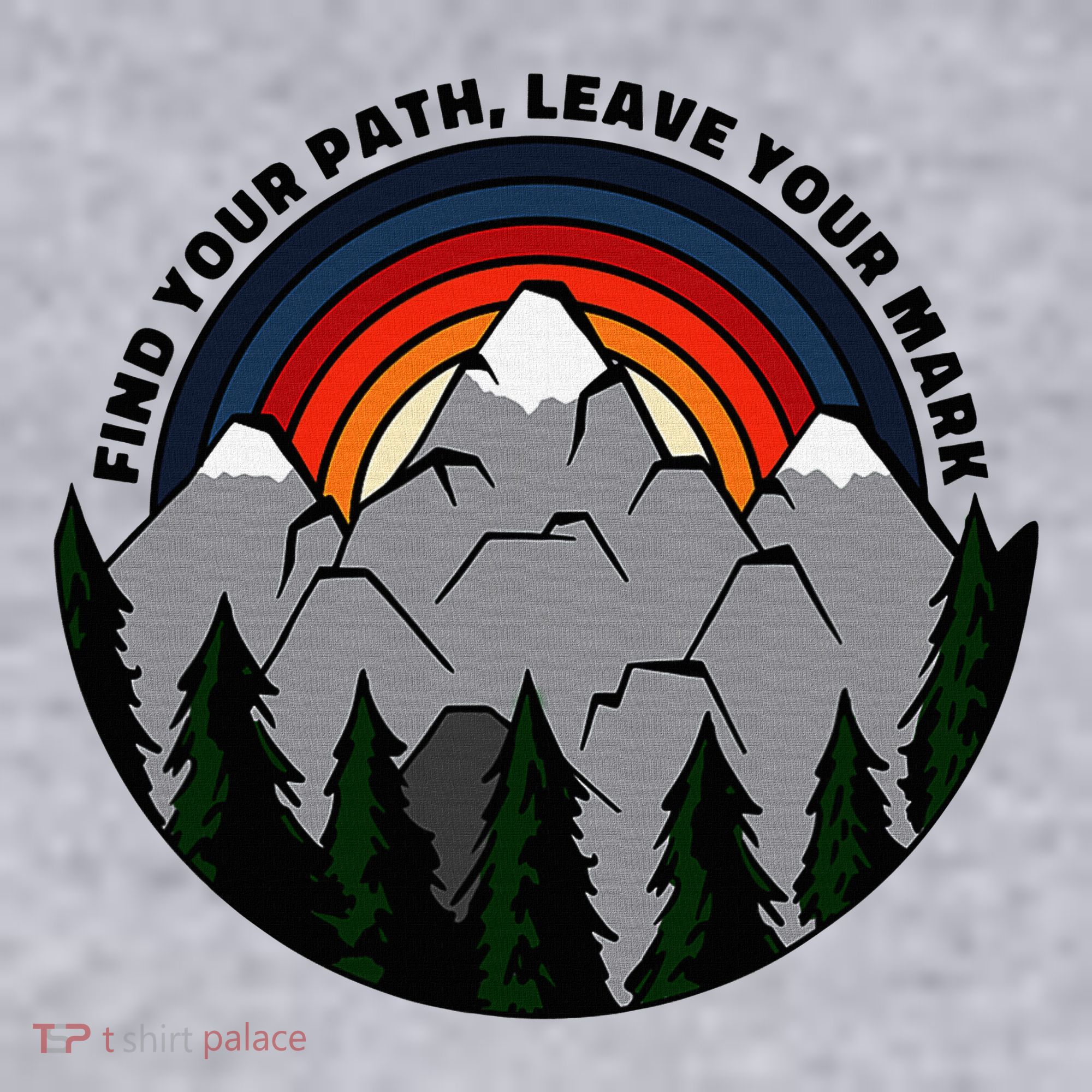 Find Your Path Leave Your Mark Outdoor Camping Retro Women's Sweatshirt