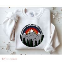 Find Your Path Leave Your Mark Outdoor Camping Retro Sweatshirt thumb 2