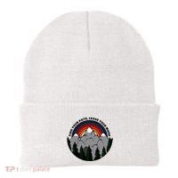 Find Your Path Leave Your Mark Outdoor Camping Retro Beanie thumb 0