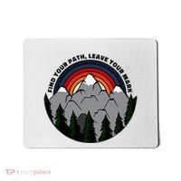 Find Your Path Leave Your Mark Outdoor Camping Retro Mousepad thumb 0
